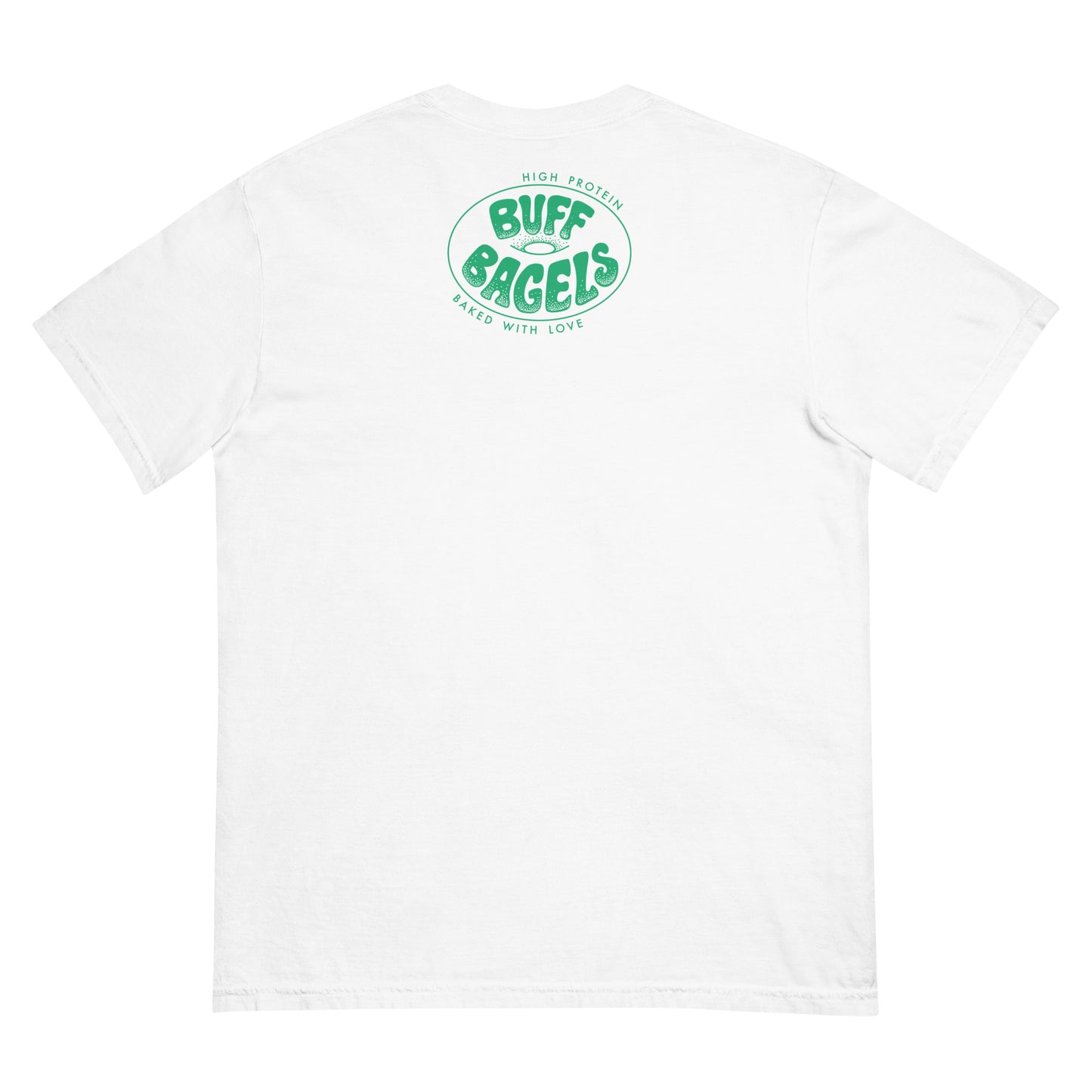 BUFF AF (green/purple) - Men’s garment-dyed heavyweight t-shirt